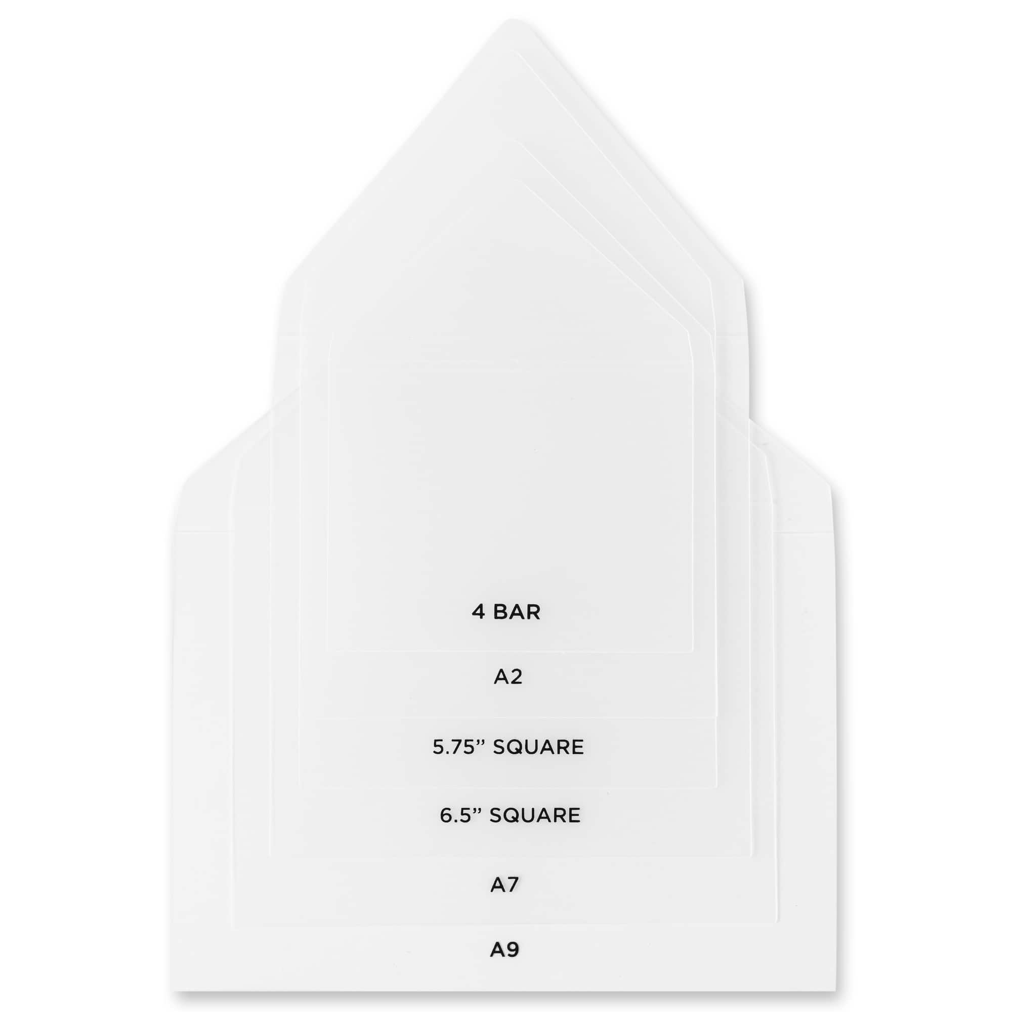 Envelope Liner Templates by Recollections™, 6ct.